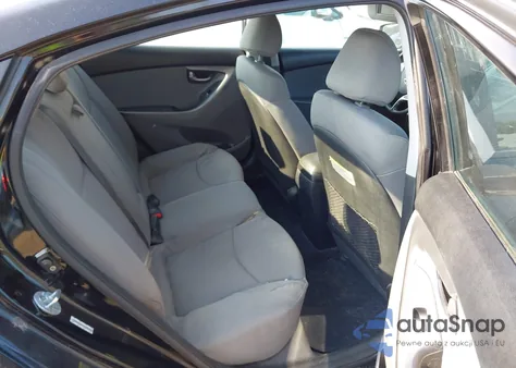 2012 Hyundai Elantra Gls (Ulsan Plant) from USA, damaged, VIN KMHDH4AE0CU290180